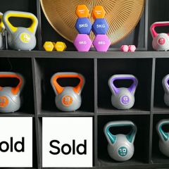 Kettlebells 10kg / 8kg / 6kg / 4kg / 2 kg