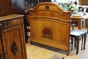 Antique French Oak Double Bed