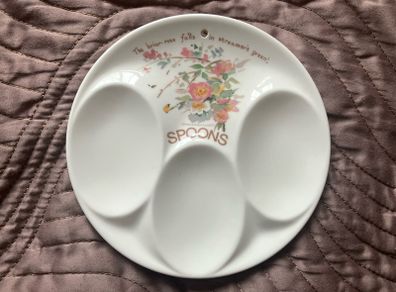 Webb and Bower Ltd. Country Diary Briar Rose Melamine Spoon Rest