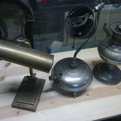 3 old lamps for spares or restoration