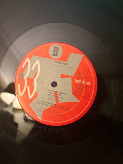 Paris Red Aint No Mountain High Enough 1992 Dance Pool 12inch Vinyl
