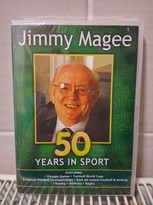 Jimmy Magee. 50 Years In Sport. Brand New In Factory Plastic DVD. Collect In Dublin Or Receive Via Post.