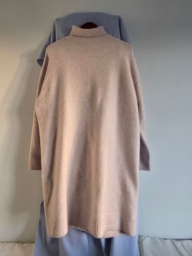 Zara High Neck Knitted Sweater Dress Size S