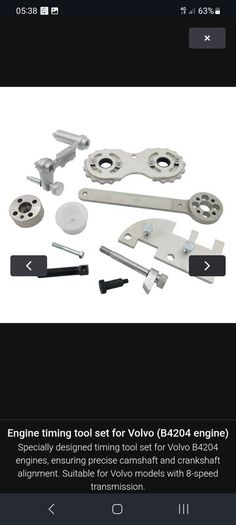 Volvo 2.0 VEA timing belt tool petrol and diesel