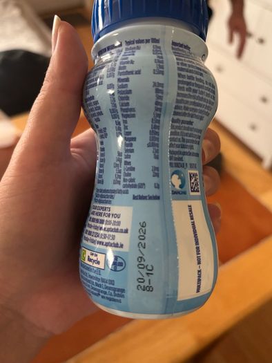 Free - 5x Aptamil 1 Ready to Feed Bottles (Expiry 20th Sept)