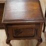 Pair of French Oak Bedside Cabinets Image 3