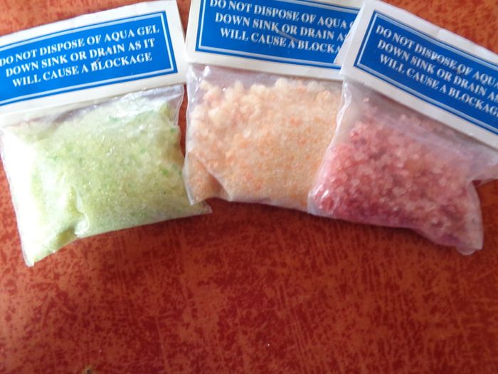 Aqua Gel Water Retaining Crystals x 3 for Sale
