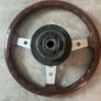 BMW E36 Wooden Steering Wheel with Hub Image 3