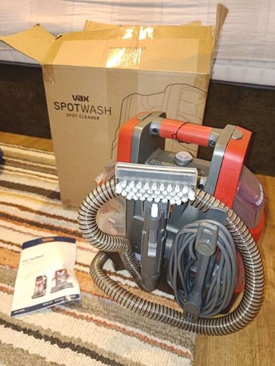 Vax SpotWash Portable Spot Vacuum Cleaner (CDCW-CSXS) - Boxed with Manual