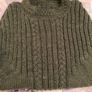 Hand knit Aran Jumper Image 3