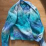 Blue Cardigan Image 3
