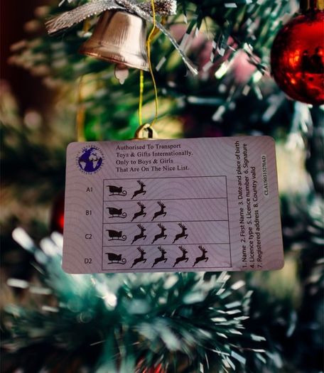 Santas lost Flying Licence