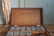 Vintage Letterpress Stamping Block Set