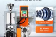 New Electric Wire Stripping Machine 1.5-25mm Cable Stripper 180W 60ft/min 3 Feeding Holes Wire Peeler Scrap Copper Recycle 220v
