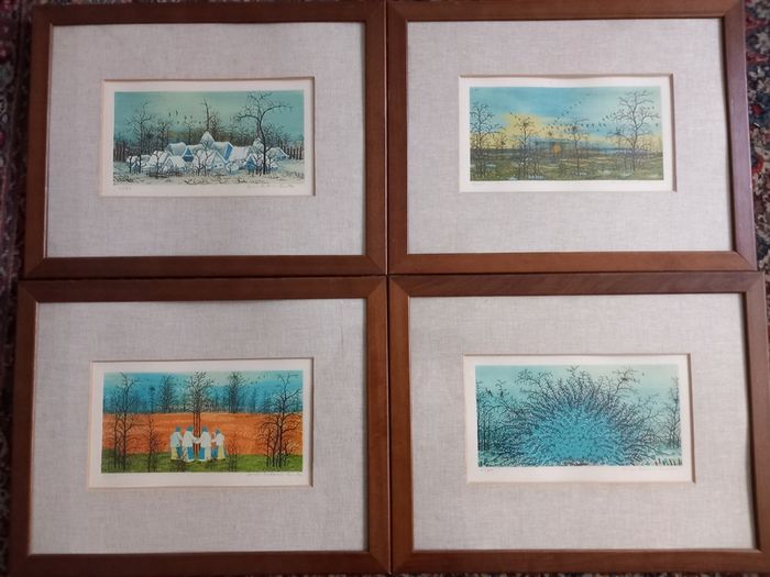 Ivan Lackovic serigraphs.