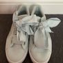 Grey Puma Basket Runners Image 2