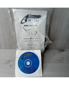 Ecam Quick Start Guide Software Disc Uleads Iphoto Pc Cd Rom Rare Retro Software