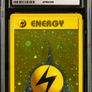 Lightning Energy CGC 8.5 NM-Mint+ Graded Energize Your Game Cycle Holo Rare Graded Pokemon Card League Promo Season 5 2002 Vintage Image 2