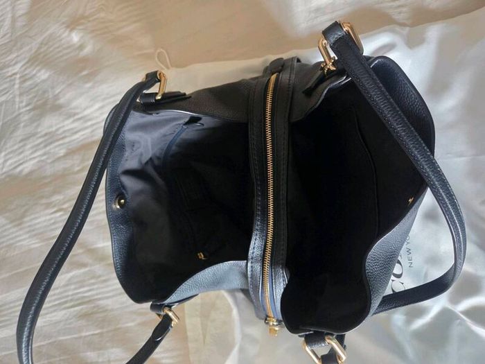 Navy Coach Bag