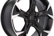 18" CUPRA Type black Alloys Seat Audi Skoda Vw 5x112