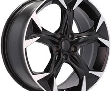 18" CUPRA Type black Alloys Seat Audi Skoda Vw 5x112