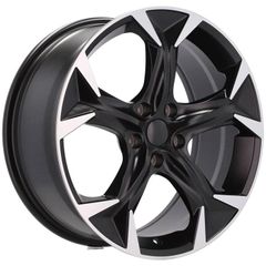 18" CUPRA Type black Alloys Seat Audi Skoda Vw 5x112