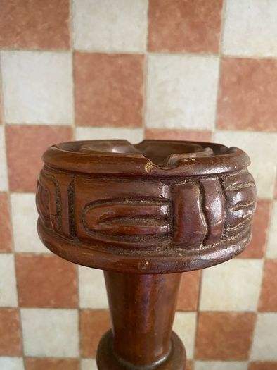 Vintage Wooden Ashtray