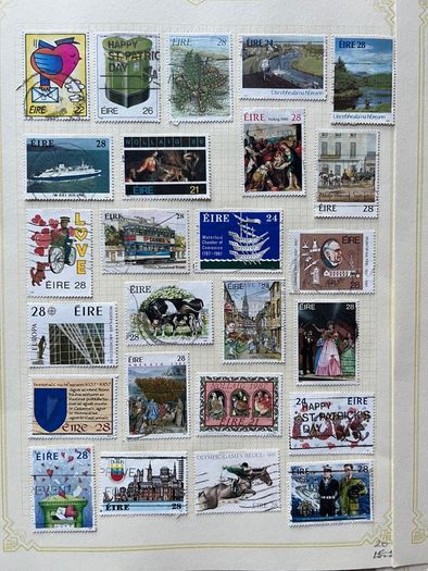 Irish stamps 19 pages