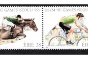 1988 Ireland Olympic Games Seoul 88 Commemorative Stamps Mint Never Hinged (MNH)