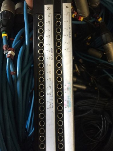 Patch bay Swichcraft with long cables (2/2)