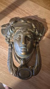 Brass door knocker