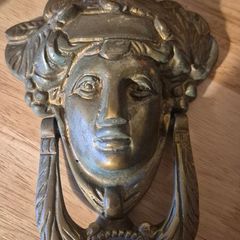 Brass door knocker