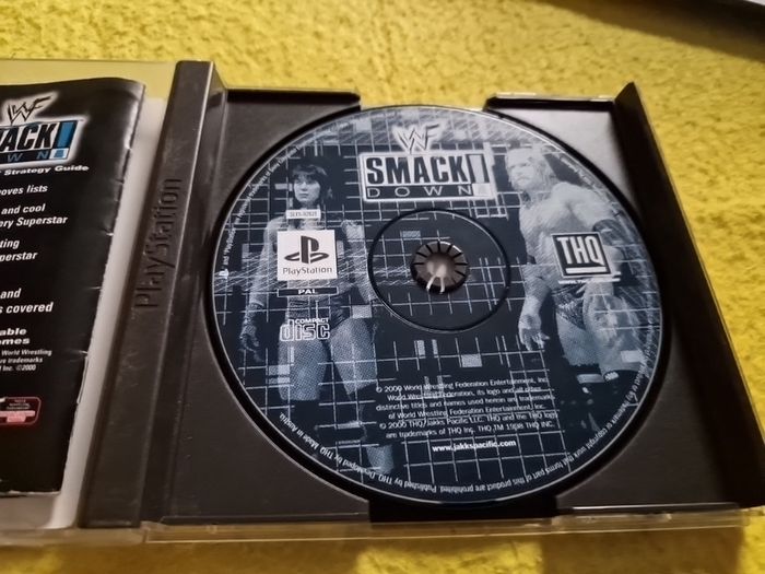 Smack Down PlayStation1 Ps1 PlayStation2 Ps2 Games Original