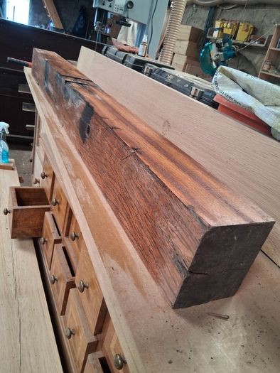 Reclaimed Jarrah wooden Beam