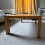 Solid Oak Coffee Table Image 2