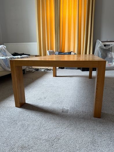 Solid Oak Coffee Table