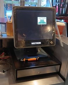 Cash register touchscreen VECTRON
