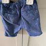 Blue with beach style motif shorts 9-12 months Image 2