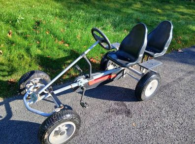 Berg Go Kart silver 2 seats