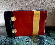 Vintage laquered photo album