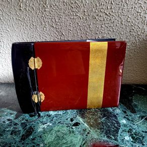 Vintage laquered photo album