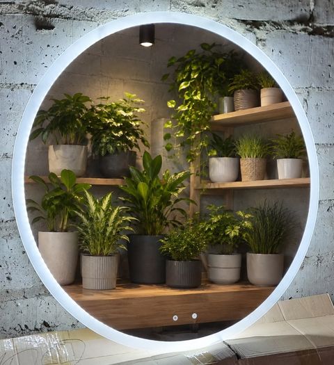 LED Bathroom Mirror Defogger Bright Light