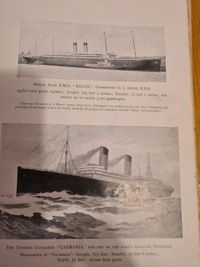 The History Of The "sirius" The Firtst Steamer That Crossed The Atlantic By William J Barry. Vintage  1906.
