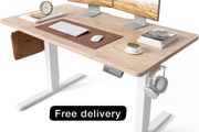 120 x 60cm Sit Stand Electric Home Office Desk with Memory Smart Pannel