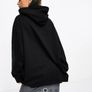 New Oversized Hoodie In Black Image 4
