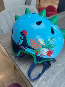 Kids dinosaur helmet (size small)