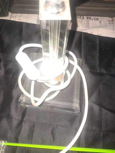 Large Glass Table Lamp