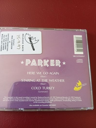 Here we go again cd single PARKER