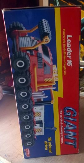 Vintage 80s toy Monster machine Giant 16 Wheels Power Rig