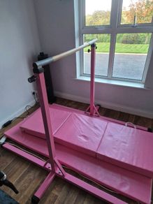 Gymnastics Bar And Mat